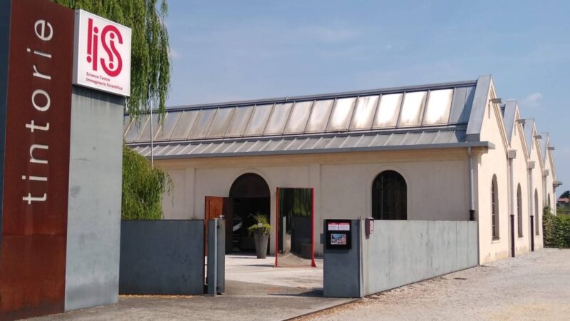 L'esterno dell'Immaginario Scientifico di Pordenone