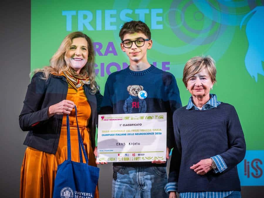 Il vincitore delle Olimpiadi delle Neuroscienze in FVG