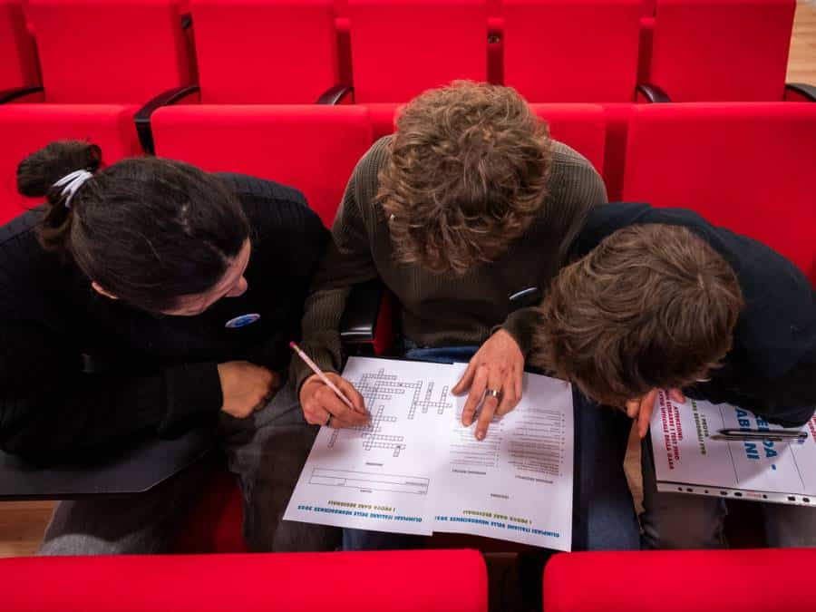 Studenti alle prese con le Olimpiadi delle Neuroscienze
