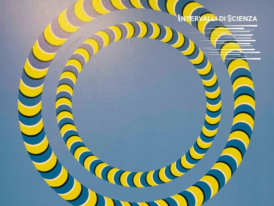 Una delle postazioni dell'Immaginario Scientifico di Trieste dedicata alle illusioni ottiche