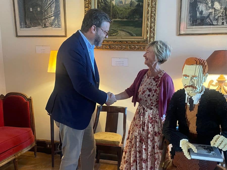 Serena Mizzan e il Principe Dimitri della Torre e Tasso